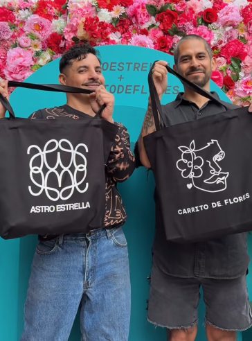 Bolsa Carrito de Flores + Astroestrella