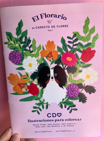 Venta Benefica El Florario de Carrito de Flores. Vol 1 . Ilustraciones para colorear